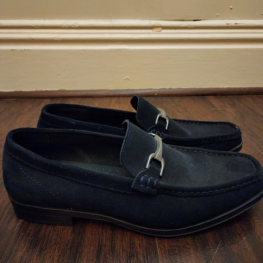 Midnight Blue Men's Loafers (10.5), Stacy Adams